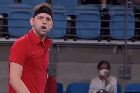 Screengrab from a tweet (Image source: Twitter/@ATP Cup)