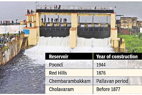 Four more reservoirs with 8 TMC capacity on the anvil for Chennai