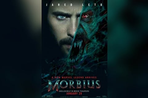'Morbius' poster.
