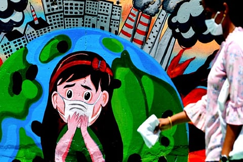 Scientists have identified a new strain of the Covid virus in Southern France (Credit: AFP)