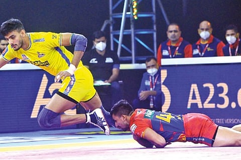 Manjeet was the top contributor for Tamil Thalaivas with 7 points