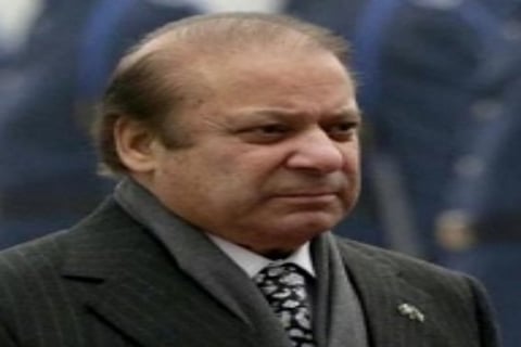 Former Pakistan Prime Minister Nawaz Sharif