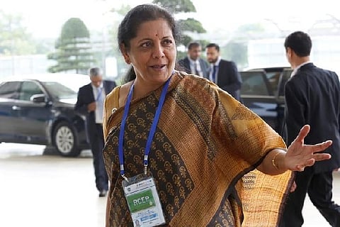 Finance Minister Nirmala Sitharaman (Credit: Reuters)