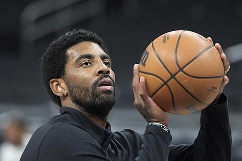 Brooklyn Nets' Kyrie Irving (Image credit: AP)