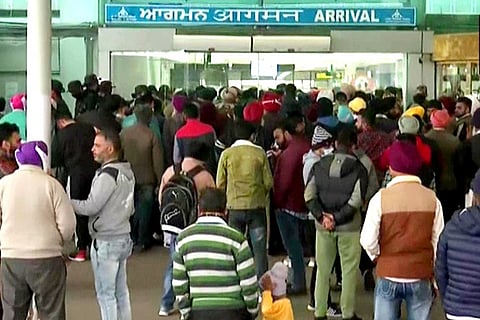 125 passengers of an international chartered flight from Italy have tested positive for Covid-19 (Credit: ANI)