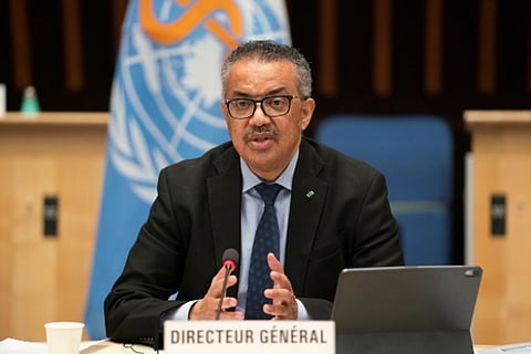 WHO Director-General Dr Tedros Adhanom Ghebreyesus
