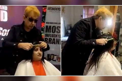 Scrrengrab from the video