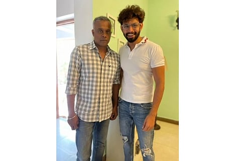 Director Gautham Vasudev Menon and Actor Varun