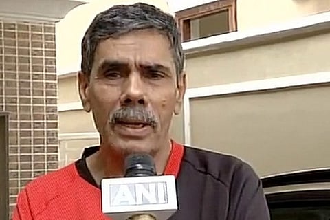Saina Nehwal's father Harvir Singh Nehwal (Image Courtesy: ANI)