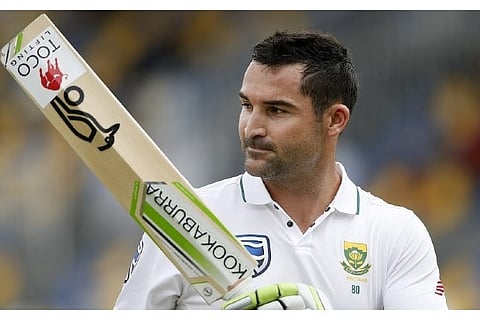 South Africa captain Dean Elgar (Image Courtesy: IANS)