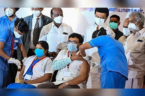 Over 82 lakh doses includes 21,49,200 given to the beneficiaries in the 15-18 years age group