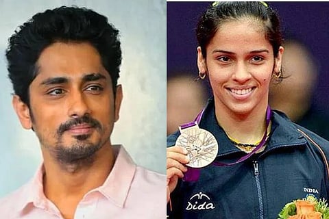 Actor Siddharth and Badminton player Saina Nehwal