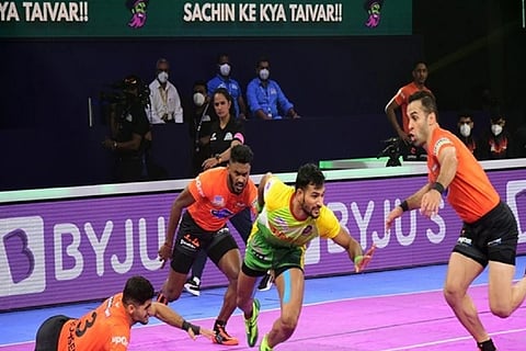 Patna Pirates defeat U Mumba (Photo/ Pro Kabaddi League Twitter)