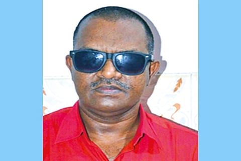 CPM?s Chengalpattu district unit elected a visually impaired person, Bharathi Anna, as its secretary