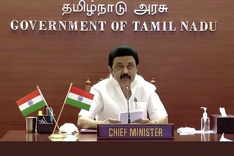 Tamil Nadu Chief Minister M K Stalin (Screengrab from the Video)