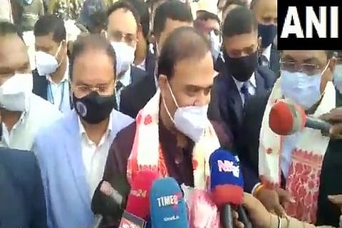 Assam Chief Minister Himanta Biswa Sarma (Image credit: ANI)