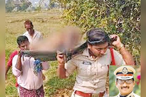 Representative image; (inset) Jayanth Murali, ADGP.