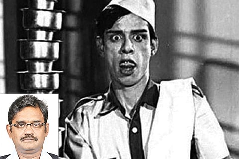 Nagesh; (inset) Venkatesh Ramakrishnan.