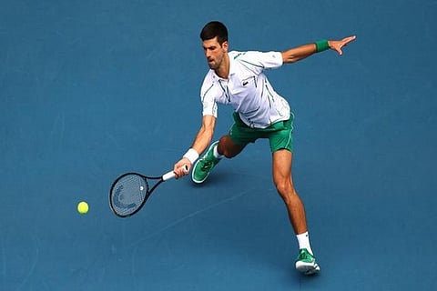 Serbian tennis star Novak Djokovic (Image Courtesy: ANI)