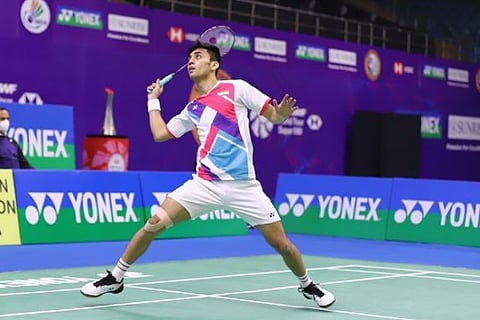 India shuttler Lakshya Sen (Image Courtesy: Twitter/@BAI Media)