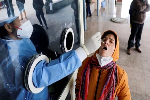 The new cases have taken the tally to 17,22,497 (Credit: Reuters)