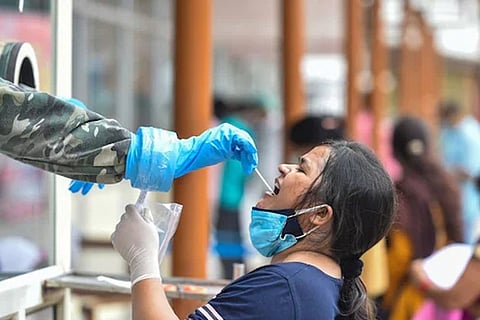 Covid test (file photo)