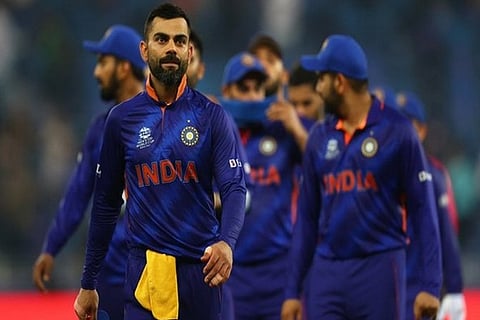 Virat Kohli and Team India (Image Courtesy: ANI)