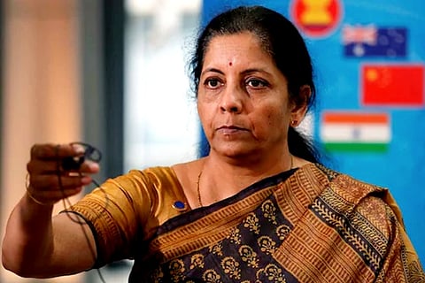 Finance Minister Nirmala Sitharaman (Credit: Reuters)