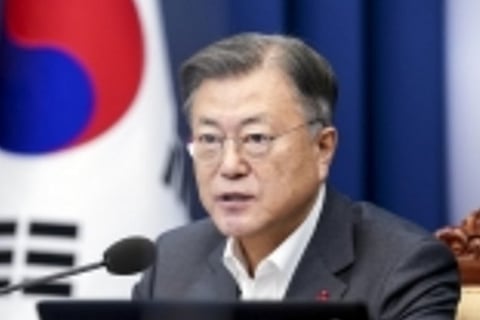 President of South Korea Moon Jae-in (Image Credit: IANS)