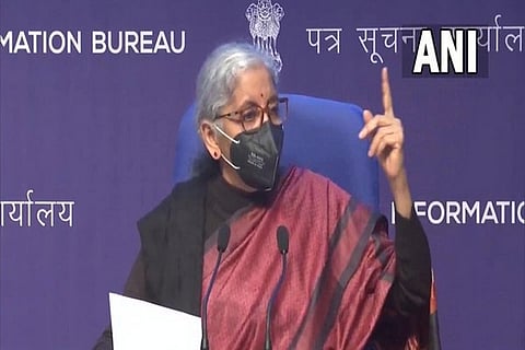 Union Finance Minister Nirmala Sitharaman (Photo/ANI)