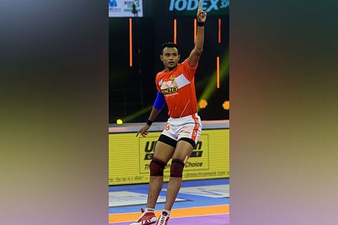 Indian Kabaddi Player Mahendra Rajput (Image Credit: ANI)