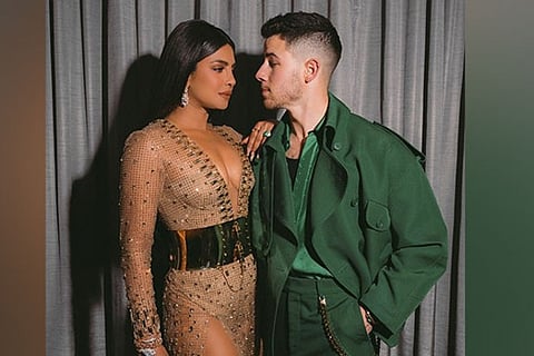 Priyanka Chopra and Nick Jonas (Image credit: ANI)