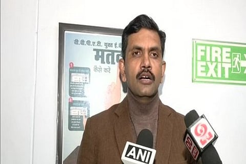 Additional Chief Electoral Officer Dr Brahm Dev Ram Tiwari (Image credit: ANI)