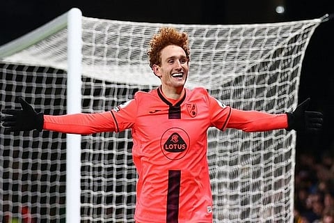 Josh Sargent (Image source: Twitter/Premier League)