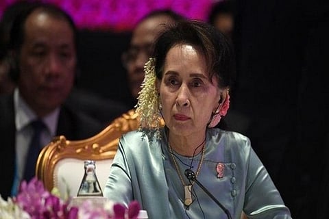 Aung San Suu Kyi (Image credit: ANI)