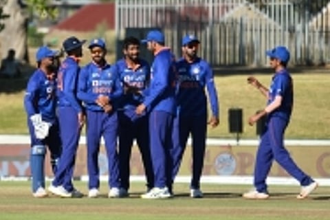 Team India (Image Credit: IANS)