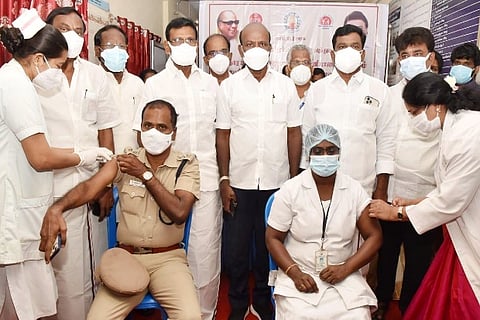 19th edition of the mega vaccination camp today, 14,29,736 people received the jab