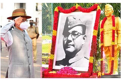 Tamil Nadu Governor R.N. Ravi pays floral tributes to Netaji (IANS)