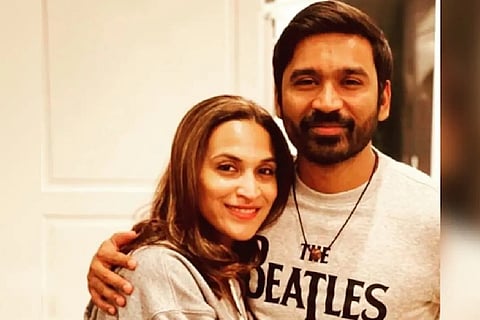 Dhanush and Aishwaryaa (Image Source: Instagram)