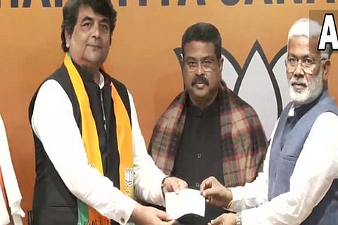 RPN Singh joins BJP (Image Courtesy: ANI)