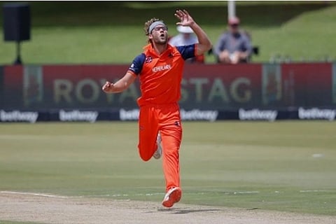 Netherlands? pacer Vivian Kingma (Image Courtesy: IANS)