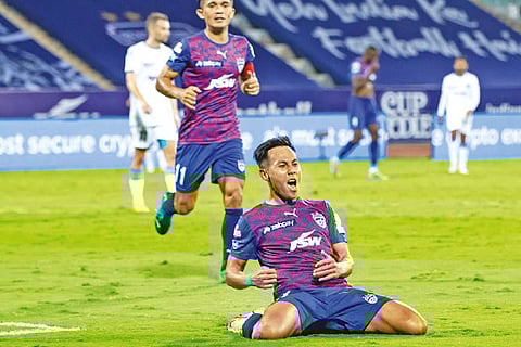 Udanta Singh was the chief architect behind Bengaluru FC?s win with two goals