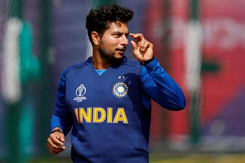 Indian cricketer Kuldeep Yadav (Image Courtesy: Reuters)