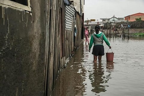 Floods swept through exposed neighbourhoods in Antananarivo (Image Courtesy: AFP)