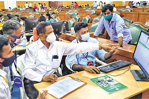 Counselling for differently-abled, sports and ex-servicemen quotas began on Thursday