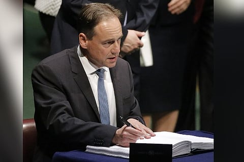 Aus health minister Greg Hunt. Image Courtesy: Reuters