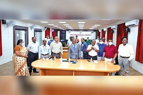 Officials releasing the rank list