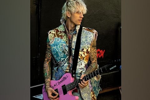 Rapper Machine Gun Kelly (Image Credit: ANI)