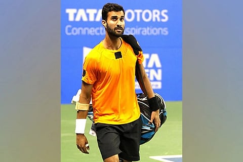 India tennis player Yuki Bhambri (Image Courtesy: ANI)