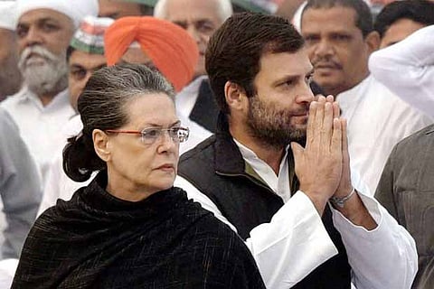 Sonia Gandhi and Rahul Gandhi